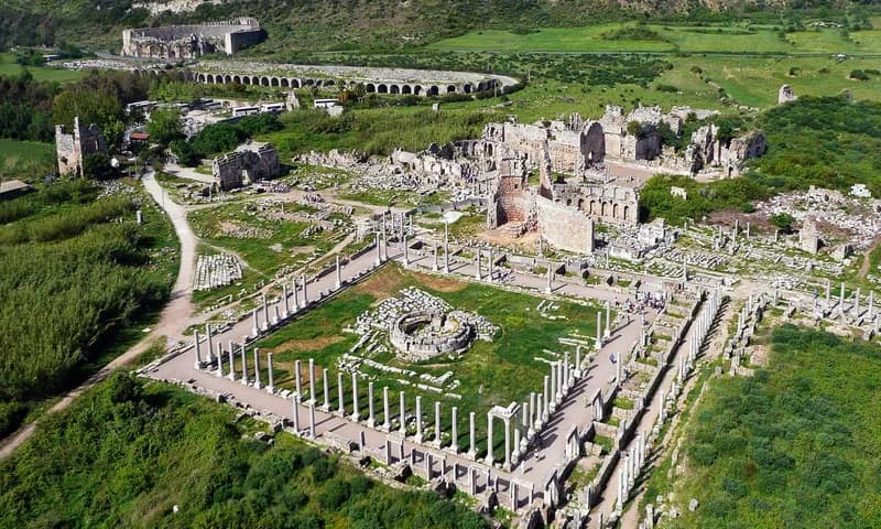 Perge Ancient City — Antalya, Turkey