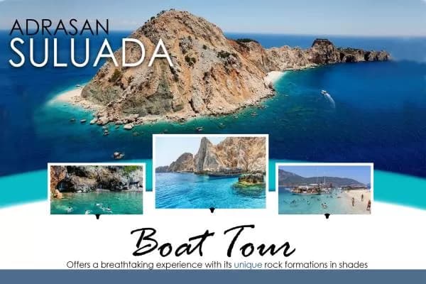 Adrasan Suluada Boat Tour for Groups